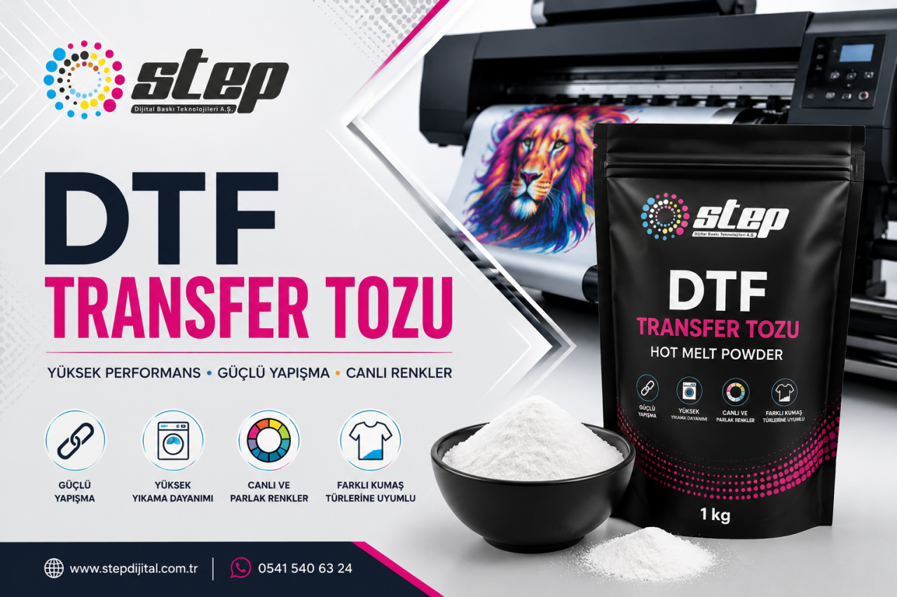 DTF Transfer Tozu Nedir? 2026 Güncel Rehber