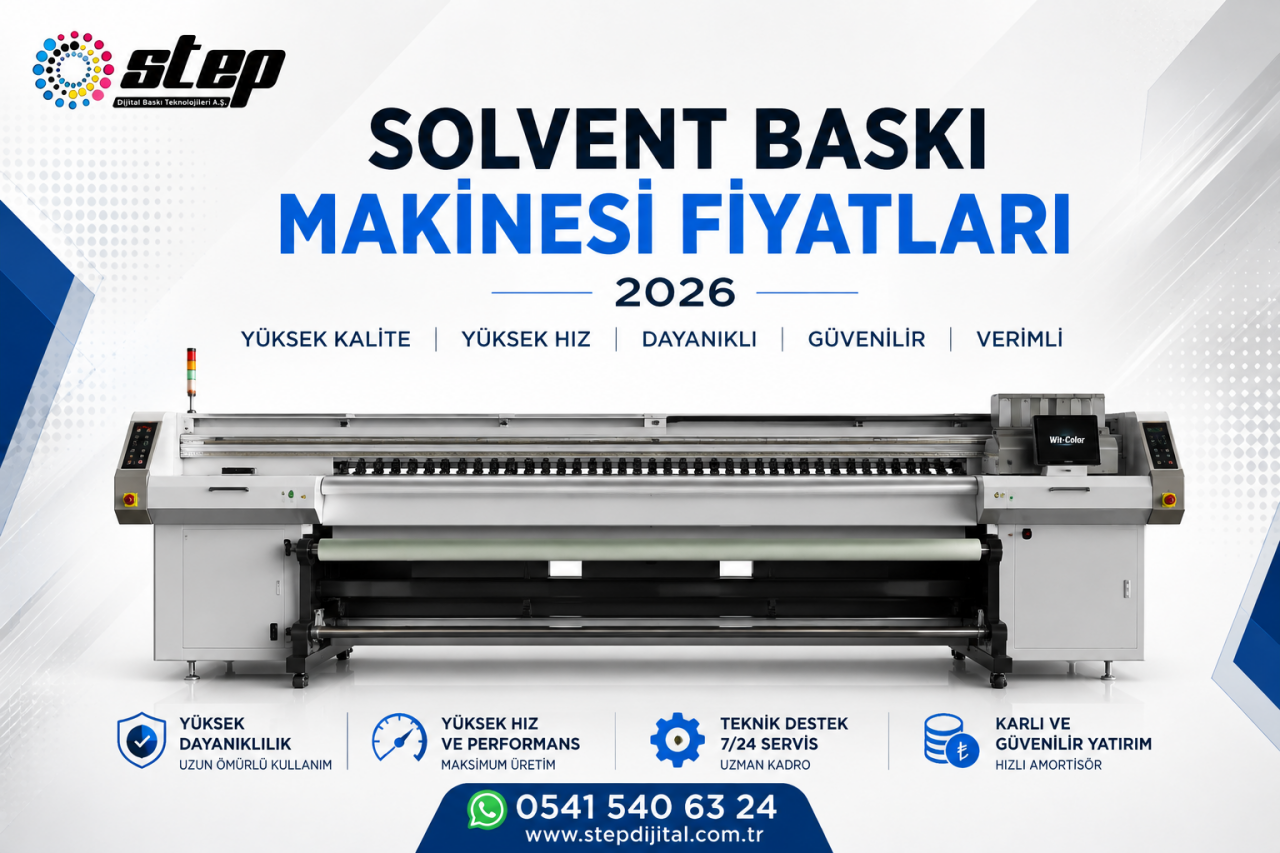 Solvent Baskı Makinesi Fiyatları 2026 | Güncel Rehber