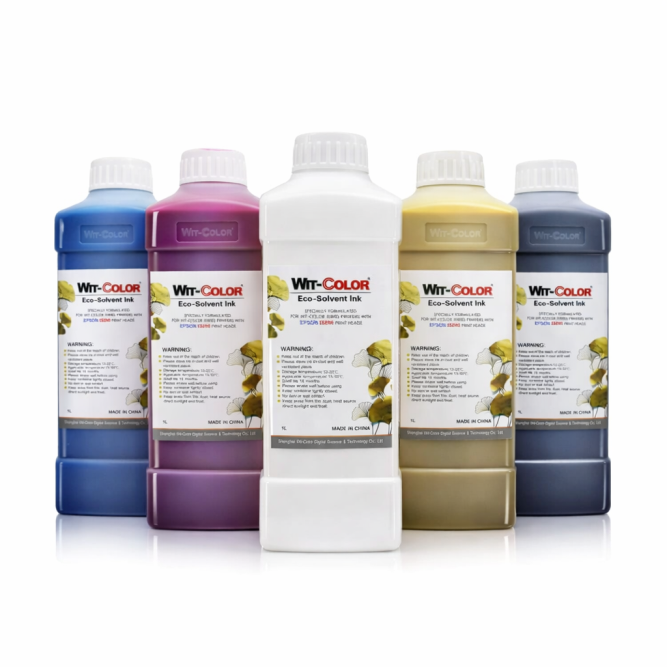 Wit-Color Ekosolvent Baskı Boyası 18 Ay Dış Mekan
