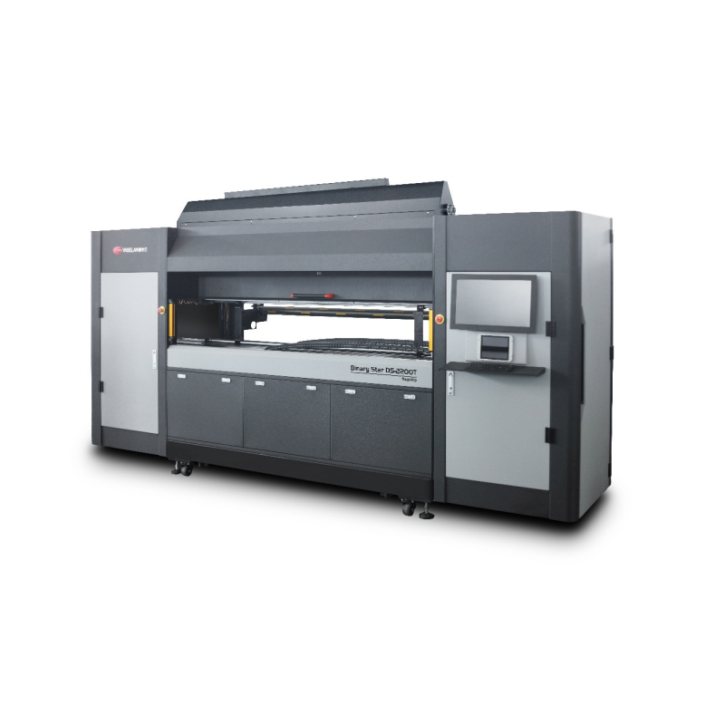 Çift Yönlü Bayrak Baskı Makinesi 2.2m Yaselan Binary Star DS-2200