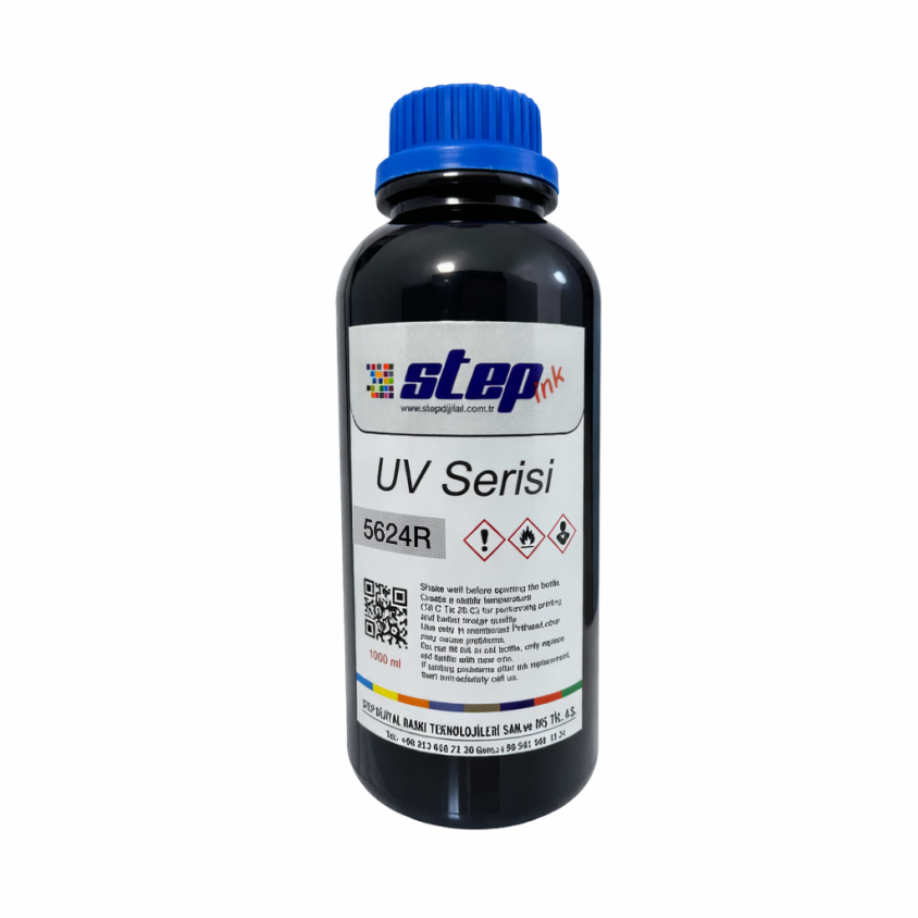 UV Baskı Boyası 5624 R Sert Ricoh G5/G6  Konica Cyan