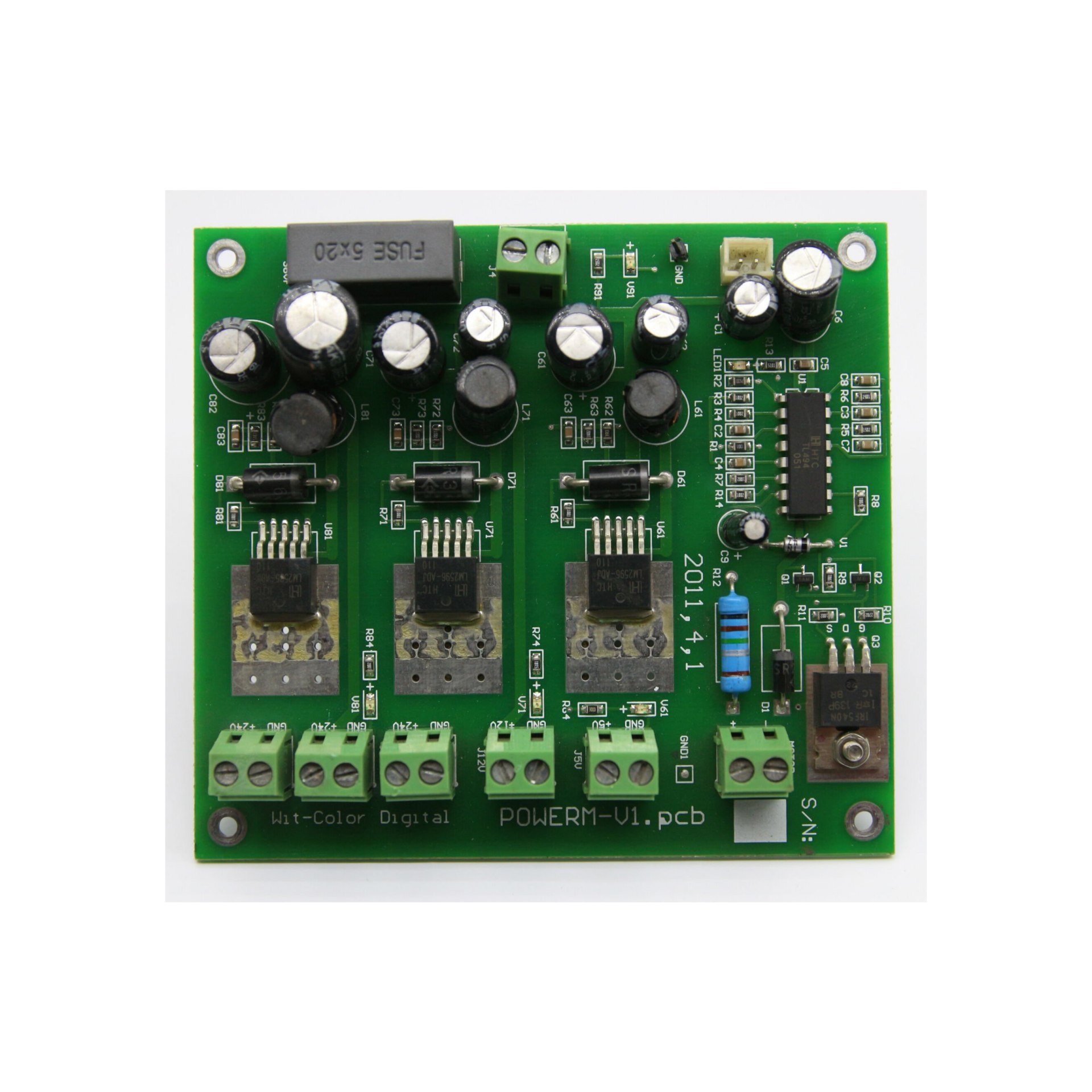 Wit-Color Boya Kontrol Kartı 2.el