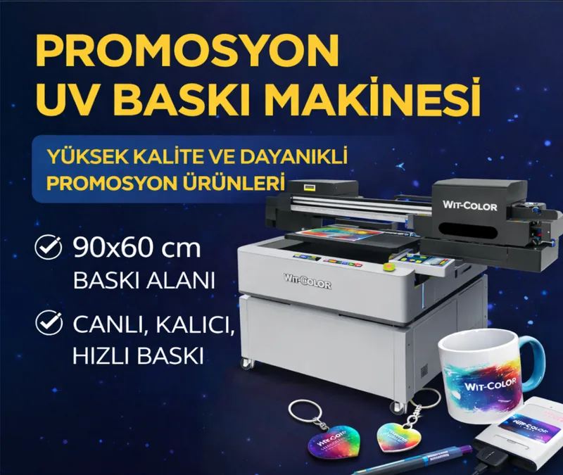 Wit-Color UV Baskı Makinesi - Flatbed UV Baskı Makinesi | Step Dijital